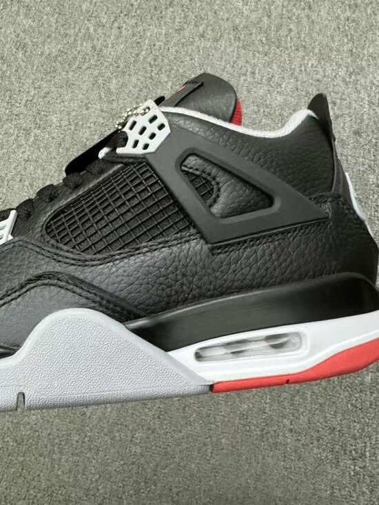 Air Jordan 4 Retro Bred Reimagined Sneakers Shoes New sz 42